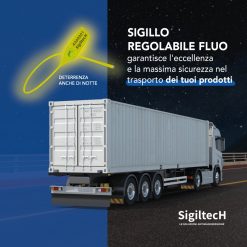 Sigillo regolabile fluo camion