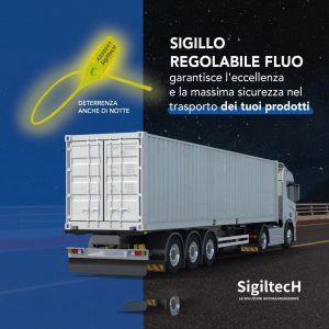 Sigillo regolabile fluo camion